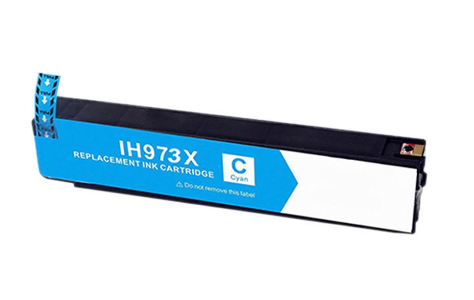 Compatible HP 973X Cyan High Capacity Ink Cartridge (F6T81AE)
